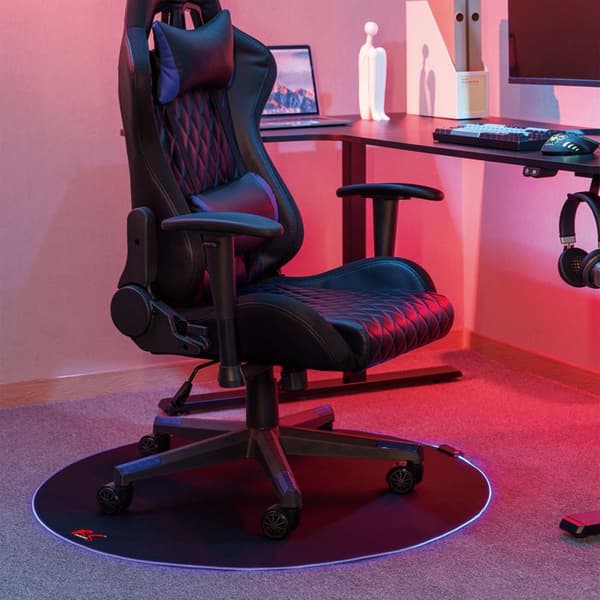 Spelstolsmatta, RGB-bakgrundsbelysning, NanoRS, skydd, 100cm, RS171