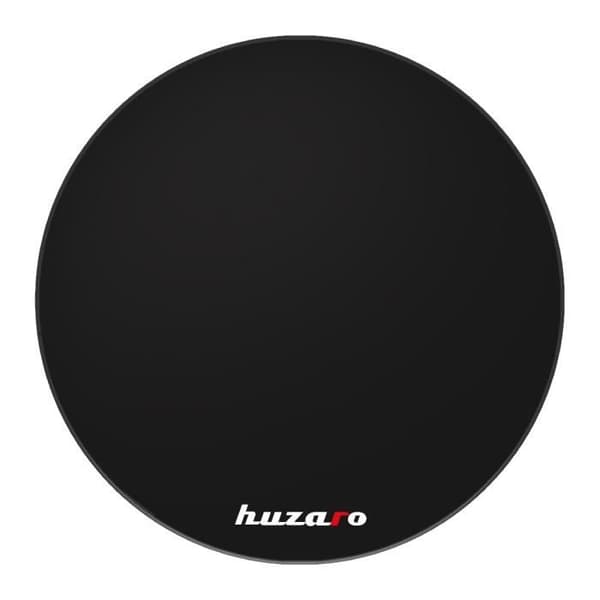 HUZARO Golvmatta 3.0 Gamer stolsmatta - Slitstark och tålig - Svart - 120cm - Neopren