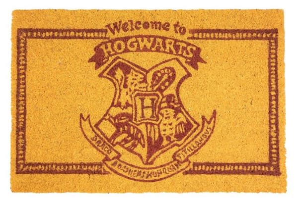 Sd toys golvskyddsmatta - SDTWRN23324 - Välkommen till Hogwarts dörrmatta från Harry Potter, 60 x 40 cm