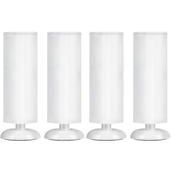INF Hvite bordbena Braketter - Sett med 4 30 cm