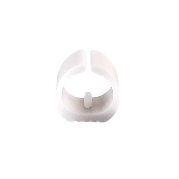 INF 10-pack Bågformade Möbelbensskydd Vit S