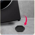 Miniatyrbild 4 av 4: INF Anti Vibrationskuddar för Tvättmaskin - 4-pack Svart