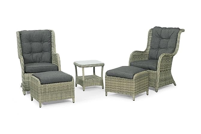 Hillerstorp Hampton Loungegruppe Gråbeige