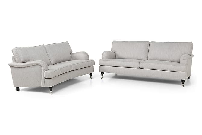 Howard Classic Sofagruppe 3,5-pers Rak + 2-pers Buet Beige