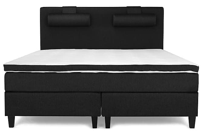 PEARL Comfort Kontinentalsäng 160 F/M Elastiskt Skum Svart