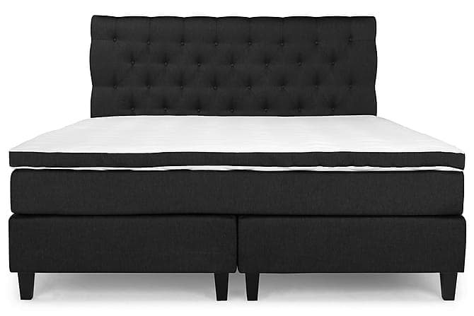 PEARL Comfort Sängpaket 160 Fast/Medium Elastiskt Skum Svart