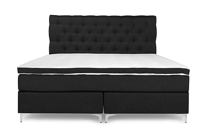 PEARL Comfort Sängpaket 160 Fast/Medium Latex Svart