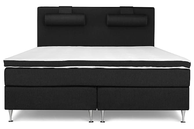 PEARL Comfort Kontinentalsäng 160 F/M Elastiskt Skum Svart