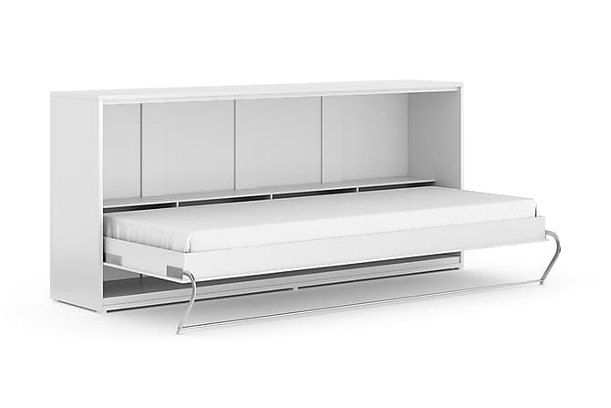 SMART Sängskåp 90x200 Horisontellt Vit