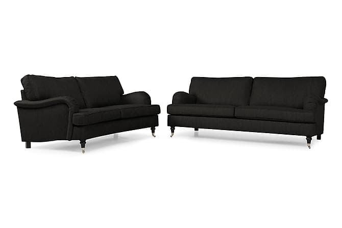 HOWARD Soffgrupp 3,5-sits Rak + 2-sits Svängd
