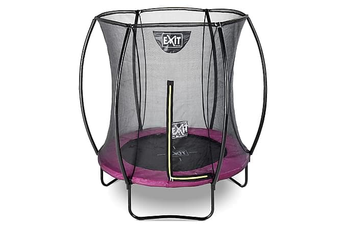 Exit Silhouette Trampoline med Nett 183 Rund Rosa