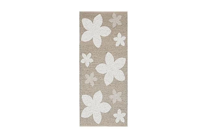 flower Plastiktaeppe 150x250 Vendbar PVC Beige