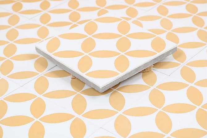 Marokkansk Veggflis Tea Yellow 20x20