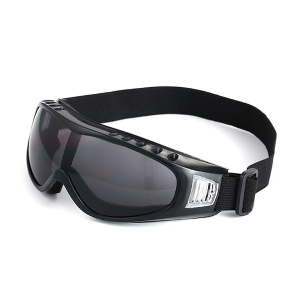 Svarta Skidglasögon Goggles MC MX Mopedglasögon UV-Skydd