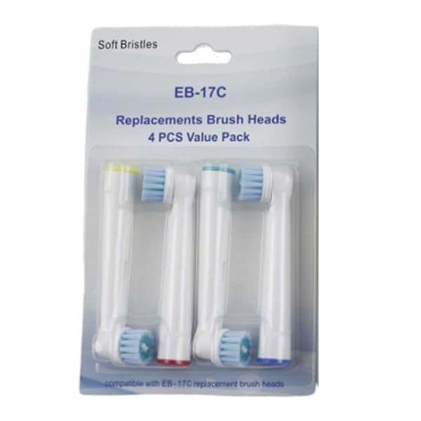 4-pack Oral-B Compact EB-17C Kompatibla Tandborsthuvud