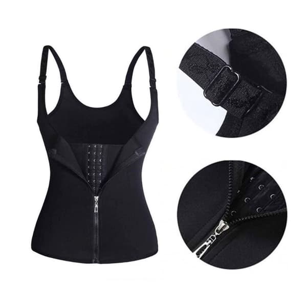 Waist Trainer Midjetränare Shapewear Topp Smal Midja (XL)