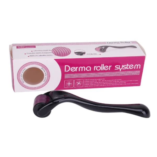 Derma Roller Scrolls Microne skylder for hud acne ar bursts