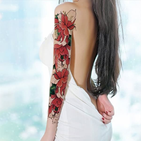 Väliaikainen tatuointi väärennetty tatuointihihainen väärennetty tatuointi fakesleeve