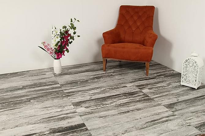 Gulvflis Burn Wood Grey 15x90