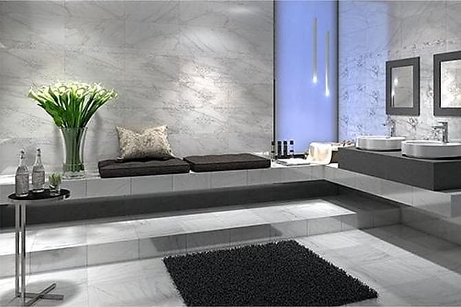 Gulvflis Marmo Classico Grey 40x40