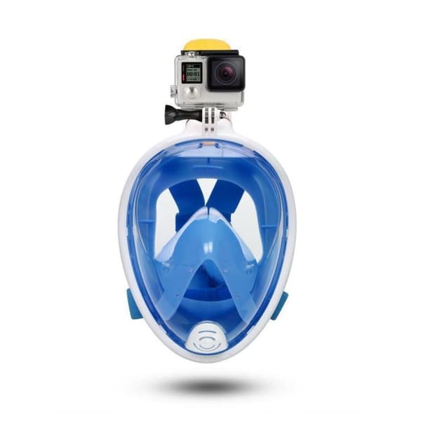 Sukellus naamio Cyclop, jossa kameran kannatin Gopro Toimintakamera S / M