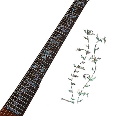 Guitar nakke dekoration dekoration klistermærke gribende guitar