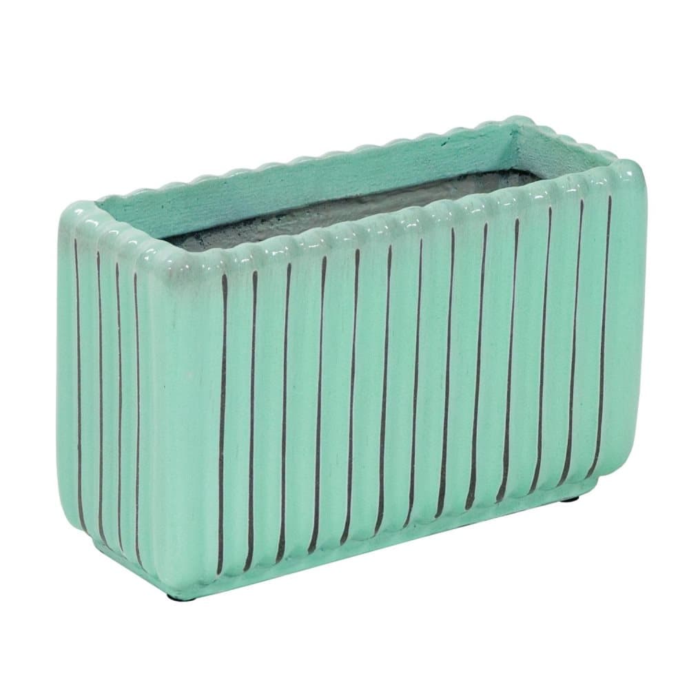 Kukkaruukun suoja FICO-1, 53x22xH34cm, turkoosi