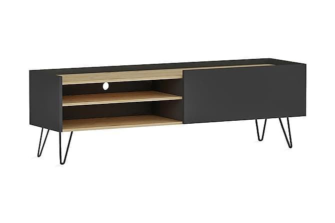 SARIANA TV-benk 120 cm Eik/Antrasitt