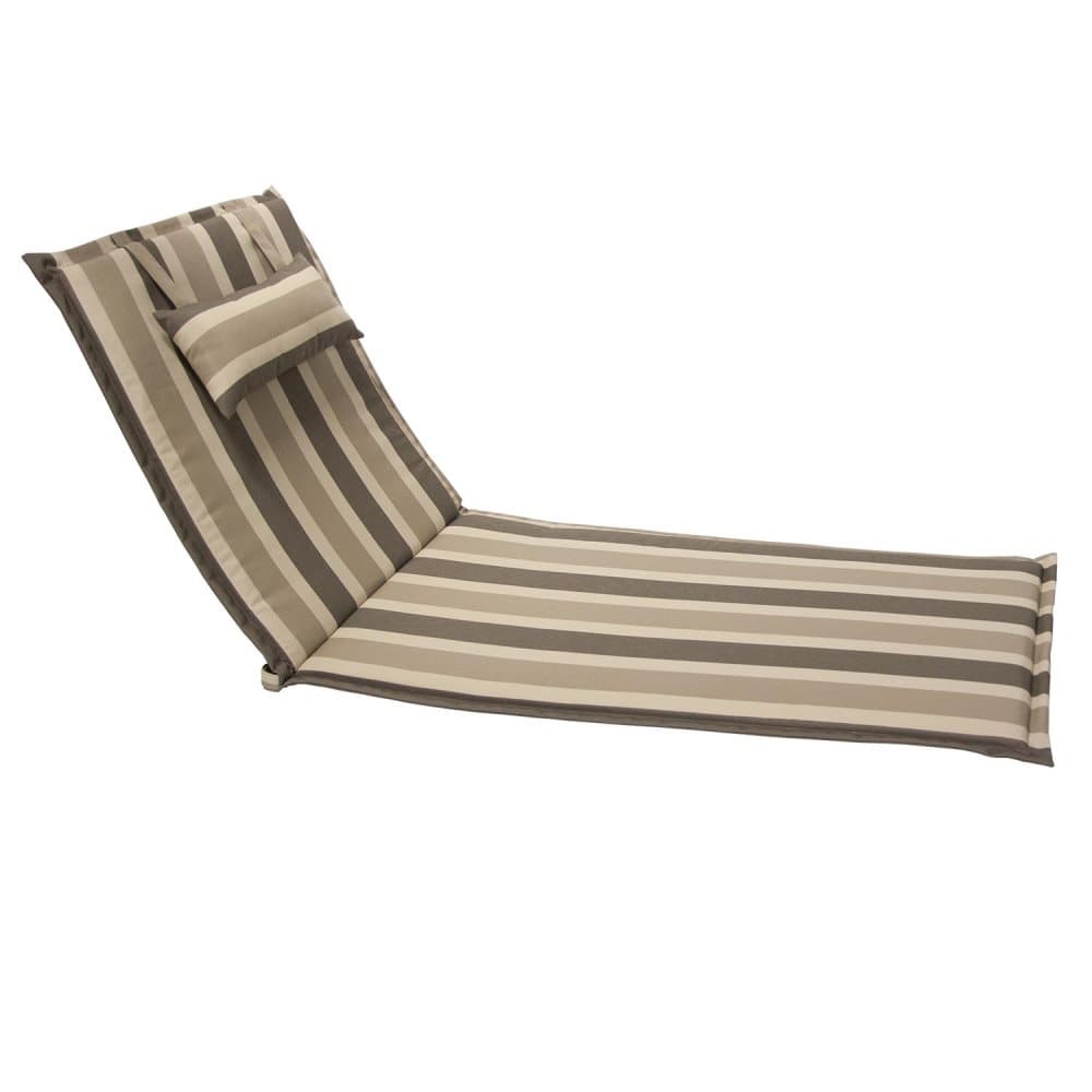 Lepotuolin pehmuste WICKER, 55x195x3cm, 100% polyesteri, kangas 114