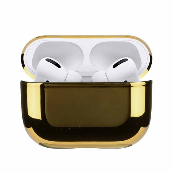 Apple AirPods Pro Case Fodral Stötsäkert Skyddsfodral Guld