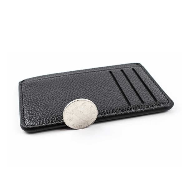 Romslig kortinnehaver 9 Rom Wallet Credit Card Holder Leather