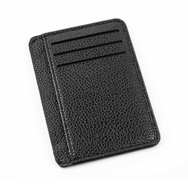 Romslig kortinnehaver 9 Rom Wallet Credit Card Holder Leather