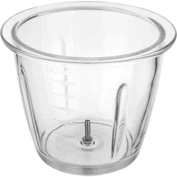 1,5 L minihakker med glasbeholder.