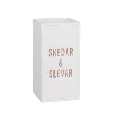 Trälåda skedar och slevar