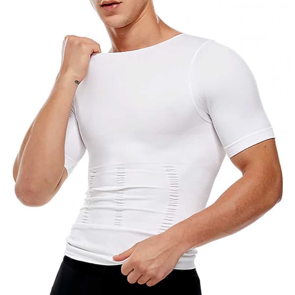 Hållningströja för Bättre Hållning Posture T-shirt XXXL Vit