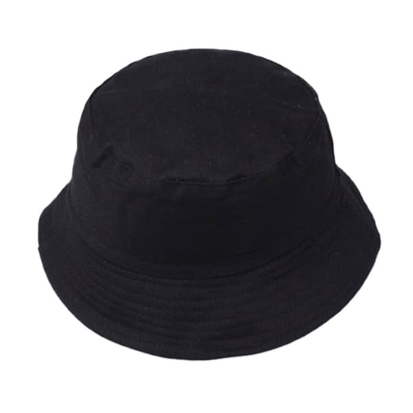 Svart fiskehatt bøtte hatt hatt hatt