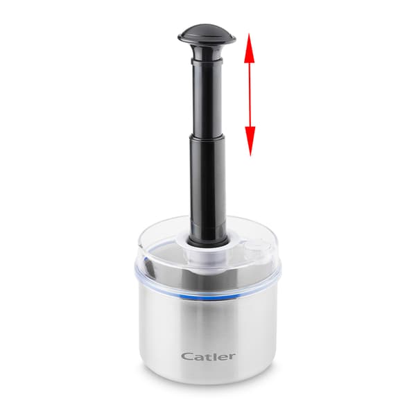 CATLER Burkar med vakuum funktion 3 pack