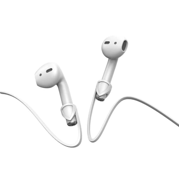 Apple Airpods Neck Strap Strap String hænge rundt nakke - Hvid