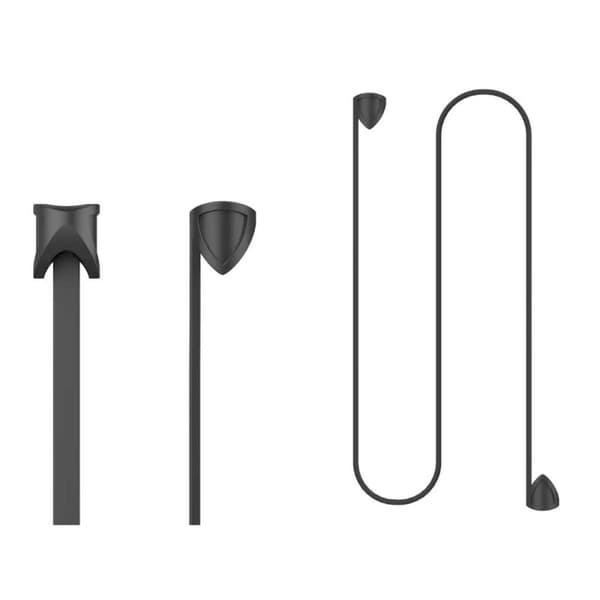 Apple AirPods kaulahihna hihna naru ripustetaan kaulan ympärillä - musta
