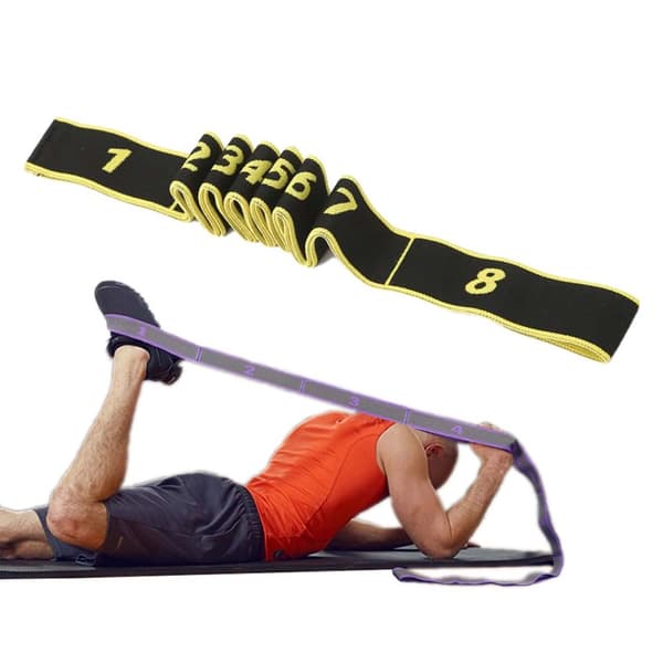 Yoga Pilates Stretch Band för Stretching Ökad Rörlighet