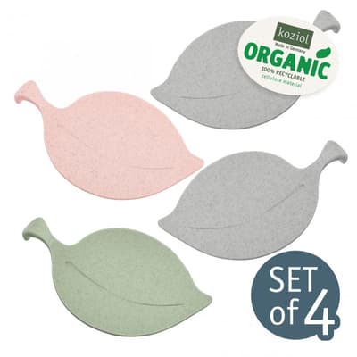 LEAF-ON, Serveringsfat, Organic mix set/4