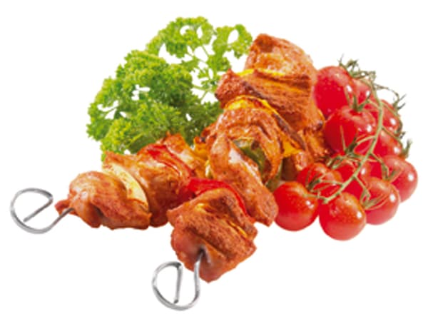 4 Shish kebab skewers