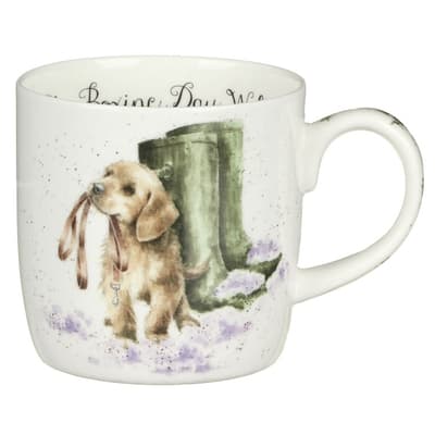 Wrendale Designs Boxing Day Walk (dog) Mugg 31cl