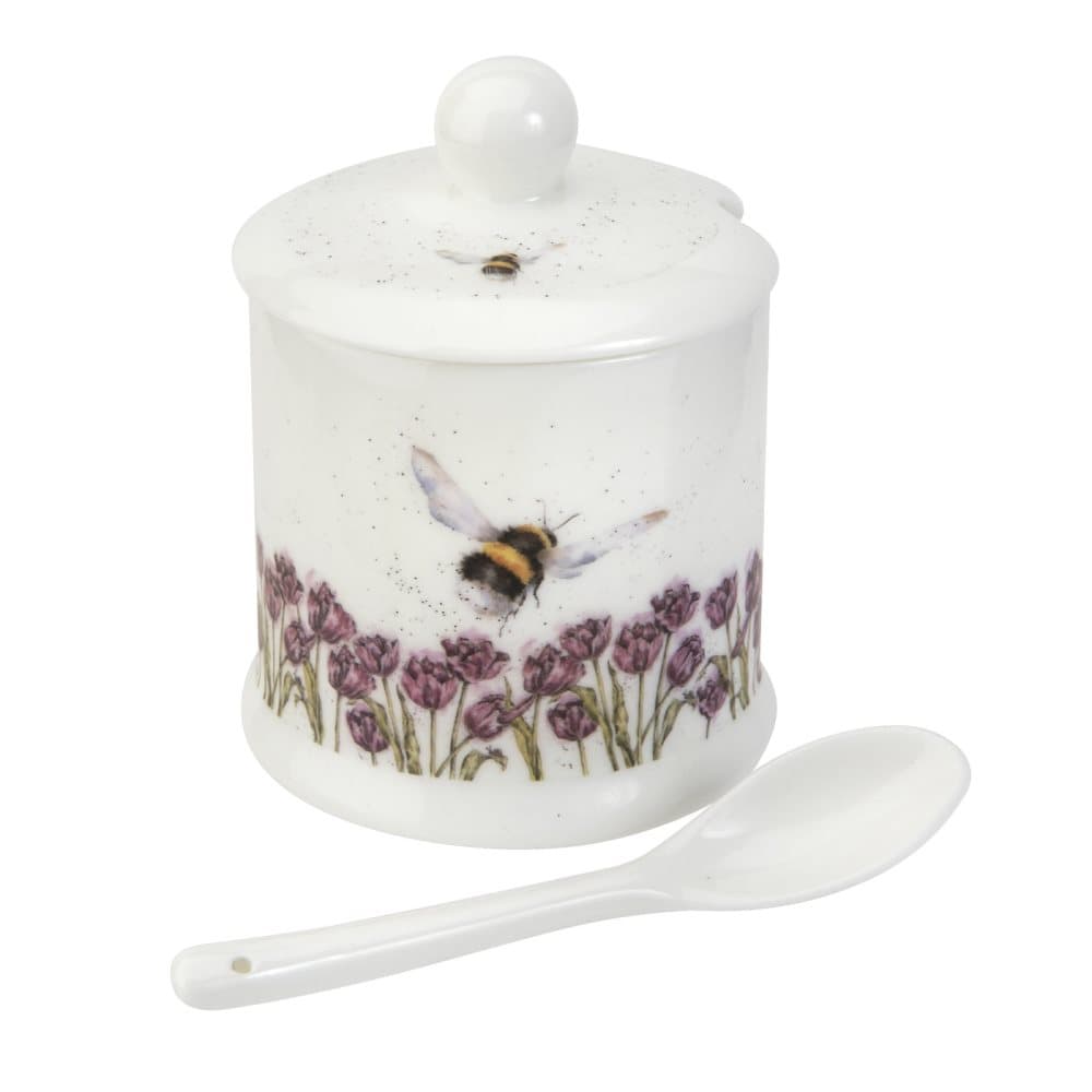 Wrendale Designs Förvaringsburk & Sked - Bumble Bee 0.11L