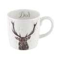 Miniatyrbild 1 av 3: Wrendale Designs Mugg Dad (Stag) 0.40L