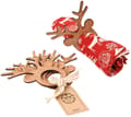 Miniatyrbild 1 av 2: Yuletide Servettringar 4-pack Renhorn