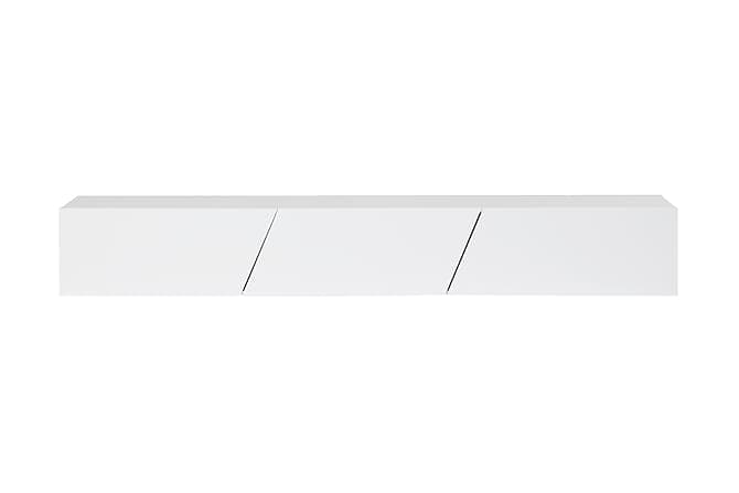 DAIKANVIK TV-benk 240 cm LED-belysning Hvit