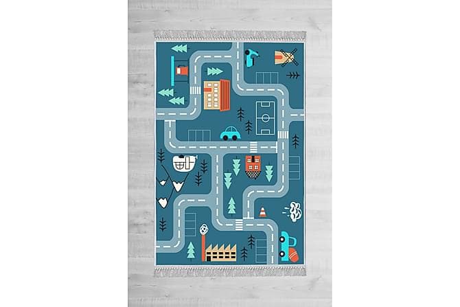 Hahone Bornetaeppe 80x300 cm Flerfarvet