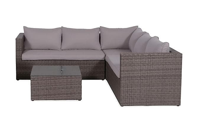 MONTANA Loungegruppe 4 Deler Brun/Sand Garden Impressions