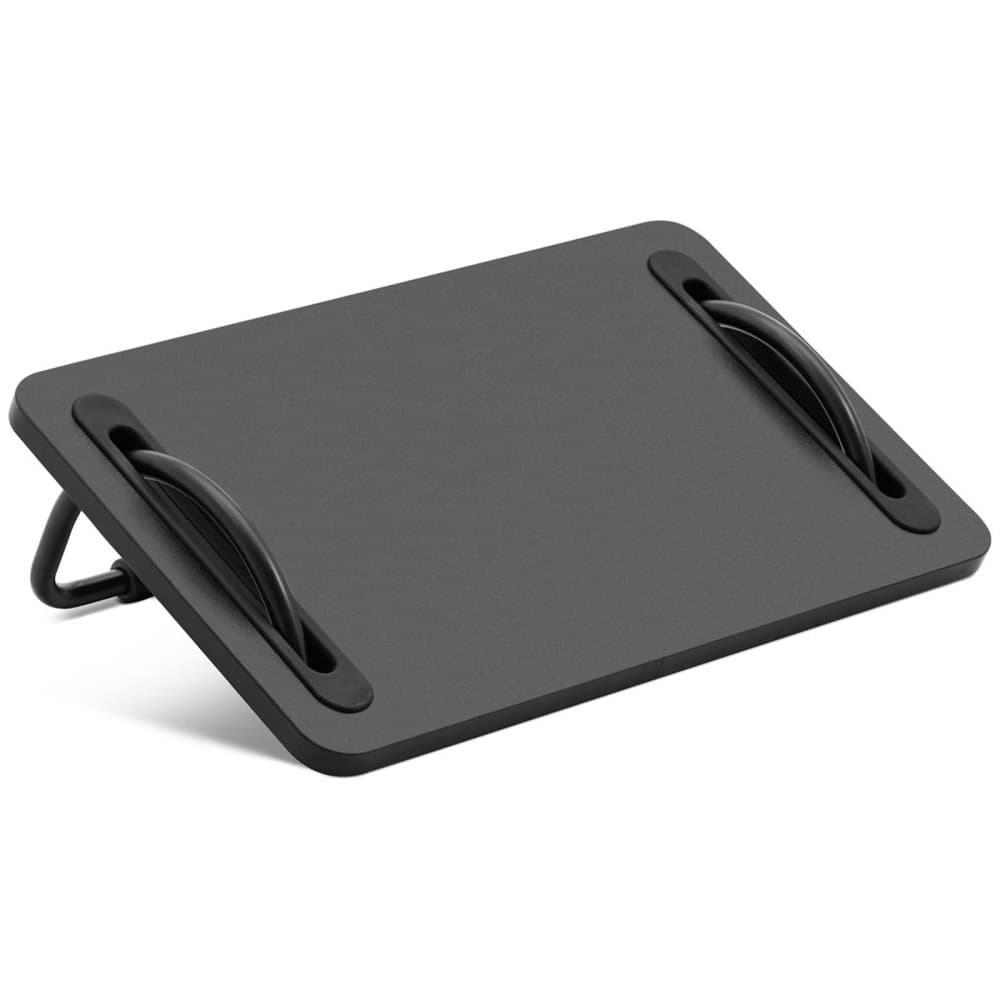 Fromm & Starck Fotstöd - Stål / plast / spånskiva / filt - Svart - 30 kg